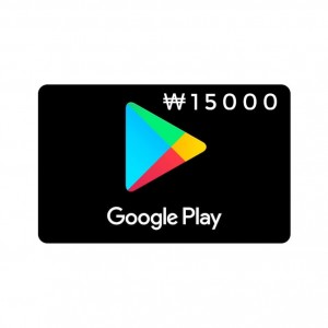 15000韩元-韩国谷歌Play礼品卡兑换码-Google-Play-Gift-Card-Redeem-Code-官方正版卡码-100%不封号